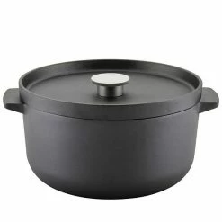 KitchenAid 6-qt. Seasoned Cast-Iron Dutch Oven / Casserole