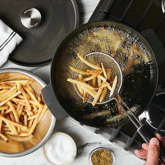 KitchenAid 6-qt. Seasoned Cast-Iron Dutch Oven / Casserole 8 KitchenAid 6-qt. Seasoned Cast-Iron Dutch Oven / Casserole - Image 6