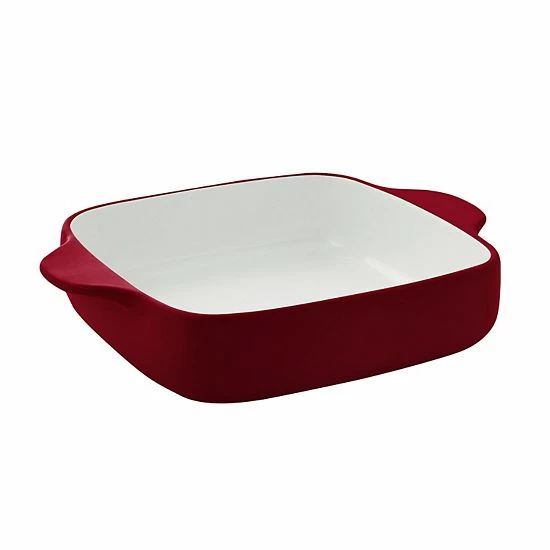 KitchenAid KQ992BX Vitrified Stoneware 2-qt. Square Baker Pistachio 6 KitchenAid KQ992BX Vitrified Stoneware 2-qt. Square Baker Pistachio - Image 4