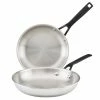 KitchenAid 5-Ply Clad Stainless Steel 2-pc. Frypan Set 1 KitchenAid 5-Ply Clad Stainless Steel 2-pc. Frypan Set -KitchenAid Shop unnamed file 666