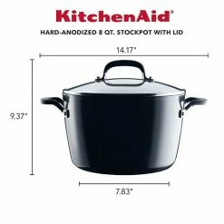 KitchenAid® 8-qt. Hard-Anodized Nonstick Stockpot With Lid 16 KitchenAid® 8-qt. Hard-Anodized Nonstick Stockpot With Lid -KitchenAid Shop unnamed file 684
