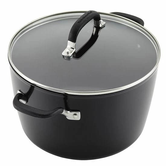 KitchenAid® 8-qt. Hard-Anodized Nonstick Stockpot With Lid 9 KitchenAid® 8-qt. Hard-Anodized Nonstick Stockpot With Lid - Image 7