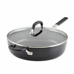 KitchenAid Hard-Anodized Nonstick 5-qt. Saute Pan With Lid