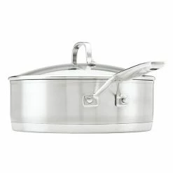 KitchenAid 3-Ply Base Stainless Steel 4.5-qt. Deep Sauté Pan With Helper Handle And Lid -KitchenAid Shop unnamed file 794