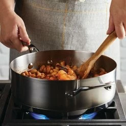 KitchenAid 3-Ply Base Stainless Steel 4.5-qt. Deep Sauté Pan With Helper Handle And Lid -KitchenAid Shop unnamed file 796