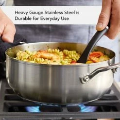 KitchenAid® 3-Ply 4-qt. Stainless Steel Casserole With Lid 12 KitchenAid® 3-Ply 4-qt. Stainless Steel Casserole With Lid -KitchenAid Shop unnamed file 808