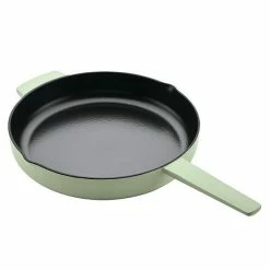 KitchenAid Enameled Cast-Iron Skillet With Helper Handle Blue 19 KitchenAid Enameled Cast-Iron Skillet With Helper Handle Blue -KitchenAid Shop unnamed file 831