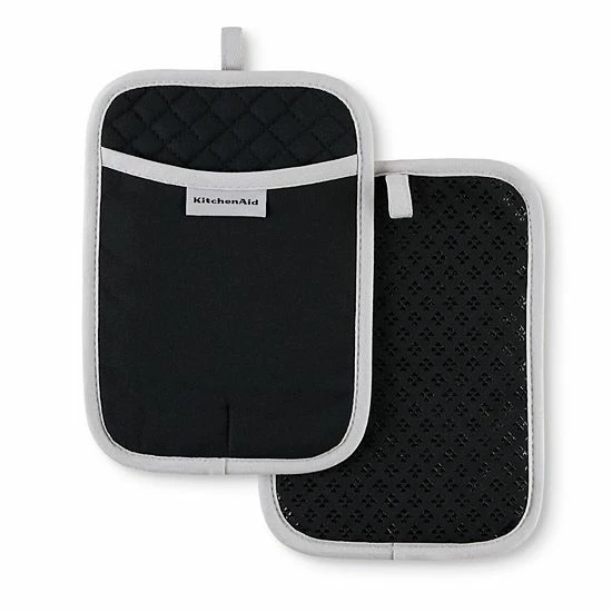 KitchenAid Asteroid 2-pc. Pot Holder Set Onyx Black KitchenAid Asteroid 2-pc. Pot Holder Set Onyx Black -KitchenAid Shop unnamed file 850