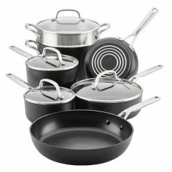 KitchenAid® Hard-Anodized Induction 11-pc. Nonstick Cookware Set