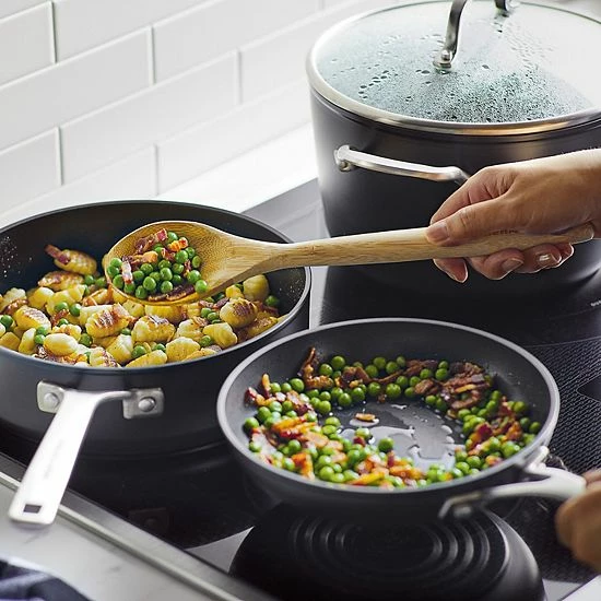 KitchenAid® Hard-Anodized Induction 11-pc. Nonstick Cookware Set 5 KitchenAid® Hard-Anodized Induction 11-pc. Nonstick Cookware Set - Image 3