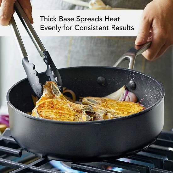 KitchenAid® Hard-Anodized Induction 11-pc. Nonstick Cookware Set 6 KitchenAid® Hard-Anodized Induction 11-pc. Nonstick Cookware Set - Image 4