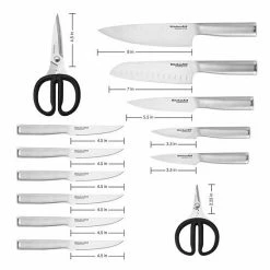 KitchenAid Gourmet Forged Knife Block Set With Built-in Knife Sharpener -KitchenAid Shop unnamed file 894