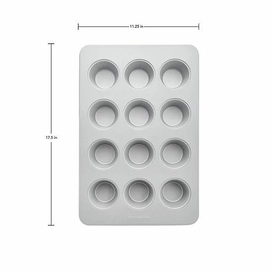 KitchenAid KE958OSNSA Nonstick Aluminized Steel 12-Cup Muffin Pan KitchenAid KE958OSNSA Nonstick Aluminized Steel 12-Cup Muffin Pan -KitchenAid Shop unnamed file 924