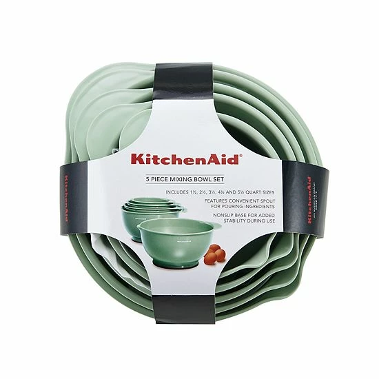 KitchenAid® 5-pc. Mixing Bowl Set Green KitchenAid® 5-pc. Mixing Bowl Set Green -KitchenAid Shop unnamed file 937