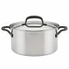KitchenAid 5-Ply Clad Stainless Steel 6-qt. Stockpot With Lid 1 KitchenAid 5-Ply Clad Stainless Steel 6-qt. Stockpot With Lid -KitchenAid Shop unnamed file 980