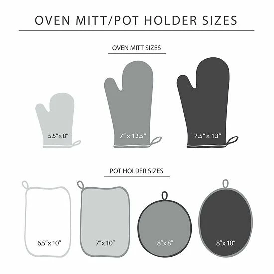 KitchenAid Asteroid Mini Oven Mitt 2-pk. Aqua 6 KitchenAid Asteroid Mini Oven Mitt 2-pk. Aqua - Image 4